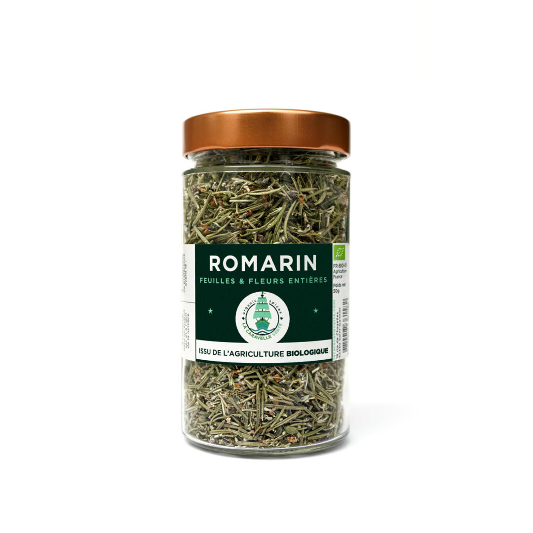 Romarin bio - SITAEL  Créateurs de mélanges : épices, herbes & aux fleurs  Bio