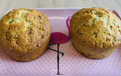 Muffins chocolat et Agastache