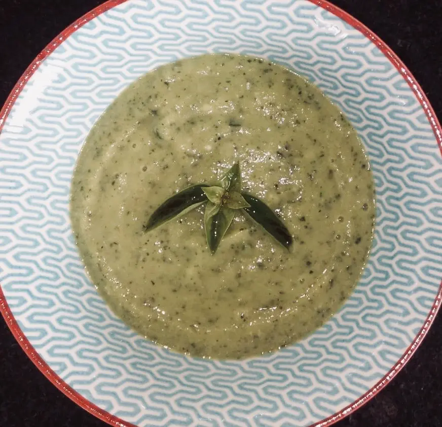 Velouté courgette chèvre