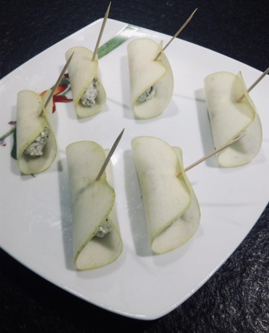Barquettes pommes chèvre