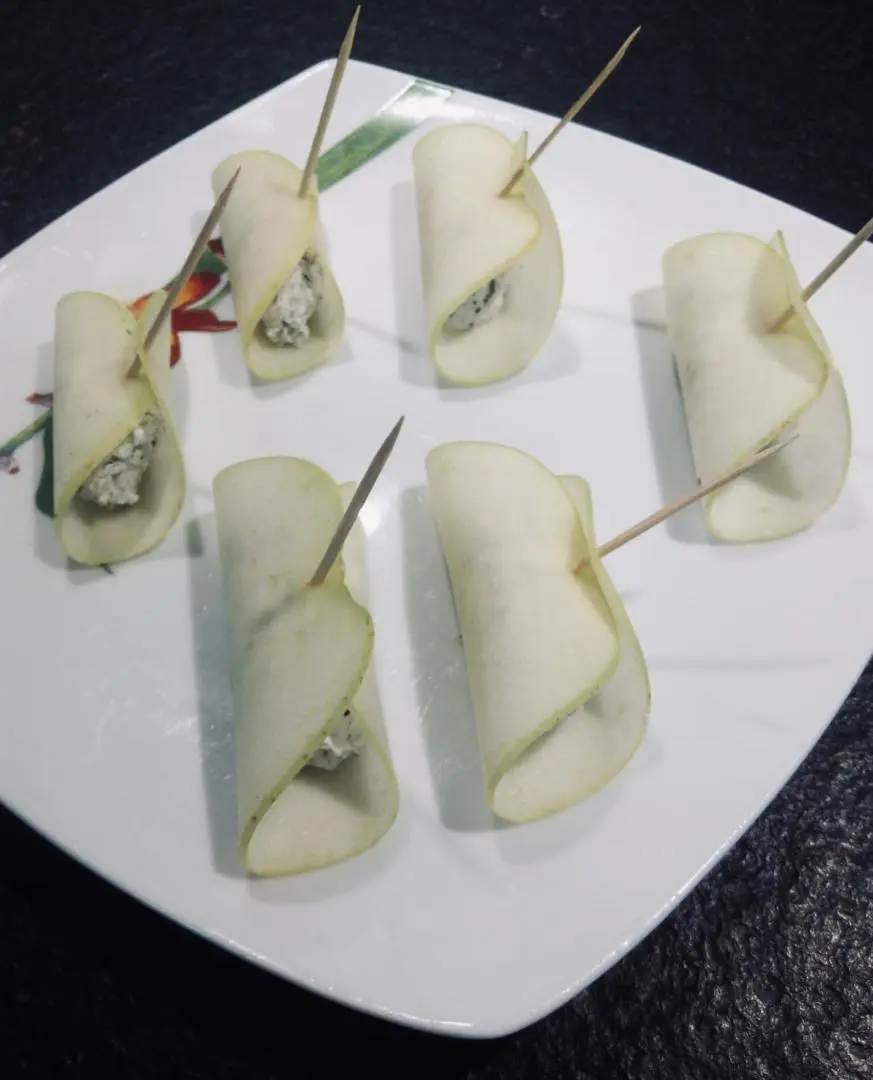 Barquettes pommes chèvre