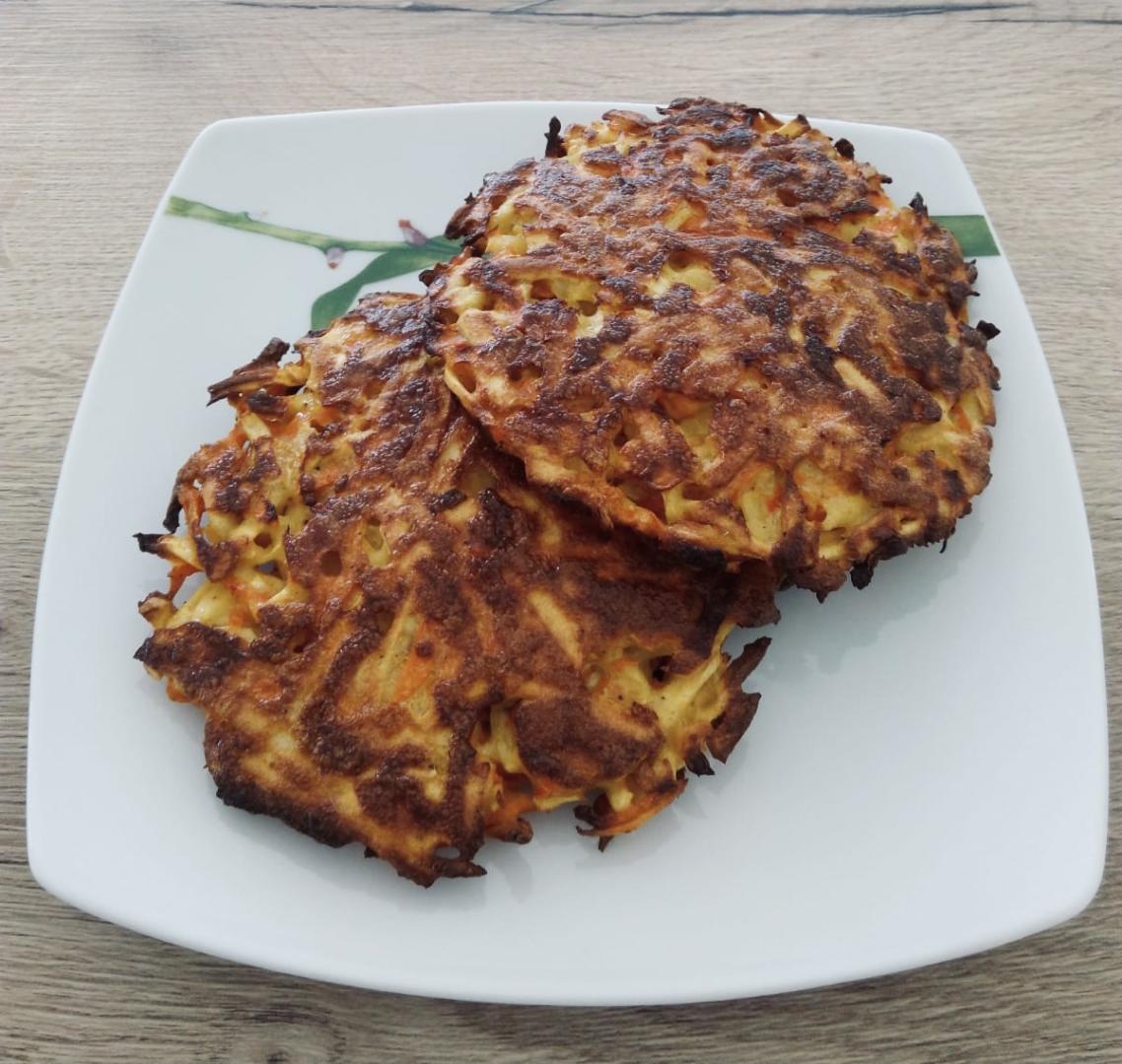 Galettes panais carotte et cumin