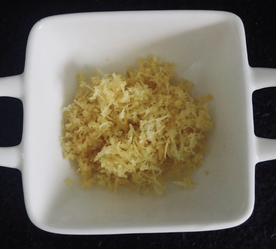 Citron râpé