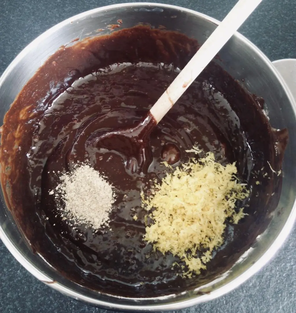 Mélange pour fondant au chocolat citron gingembre