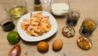 Ingrédients pour Beignets de crevettes - Gingembre et curcuma