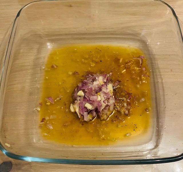 Marinade pour Beignets de crevettes - Gingembre et curcuma