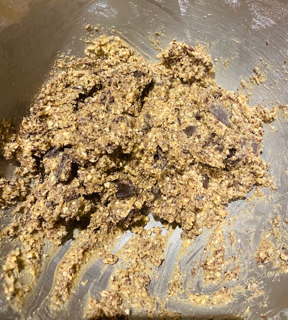 Pâte pour Cookies avoine chocolat