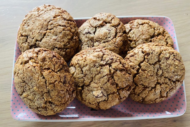 Cookies avoine et chocolat