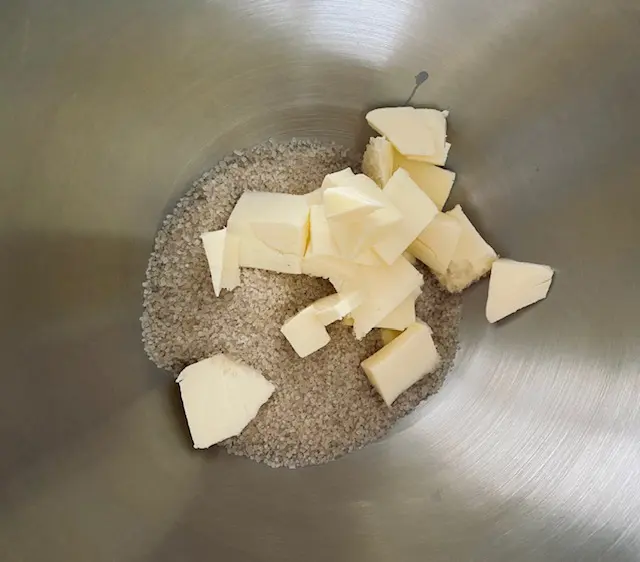 Beurre mou et sucre roux