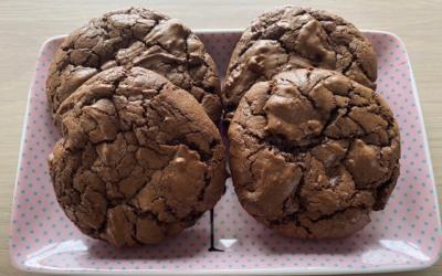 Cookies menthe poivrée et chocolat