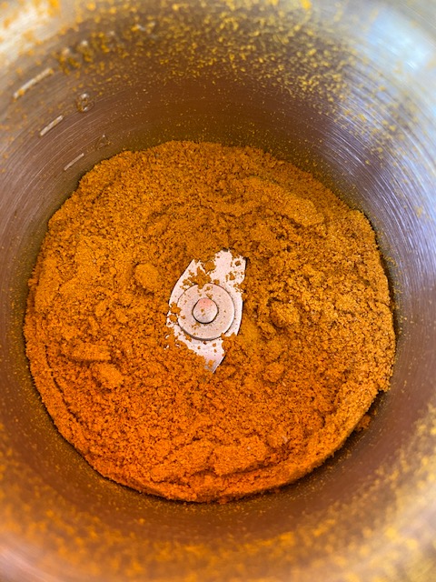 Curcuma BIO en tranches mixé