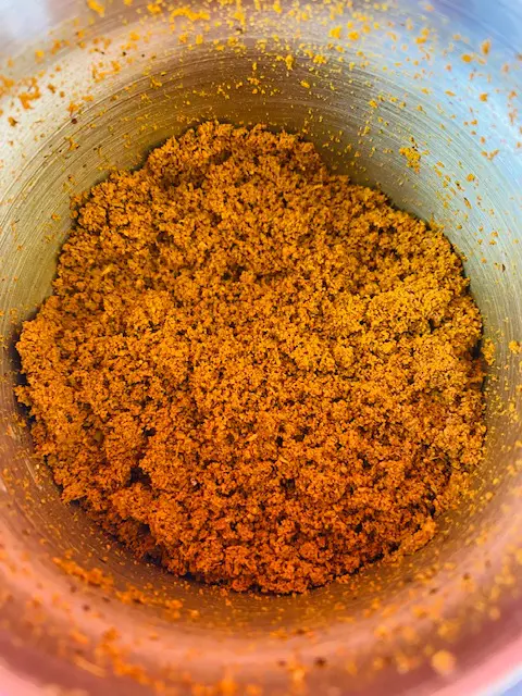 Epices Bio réduites en poudre