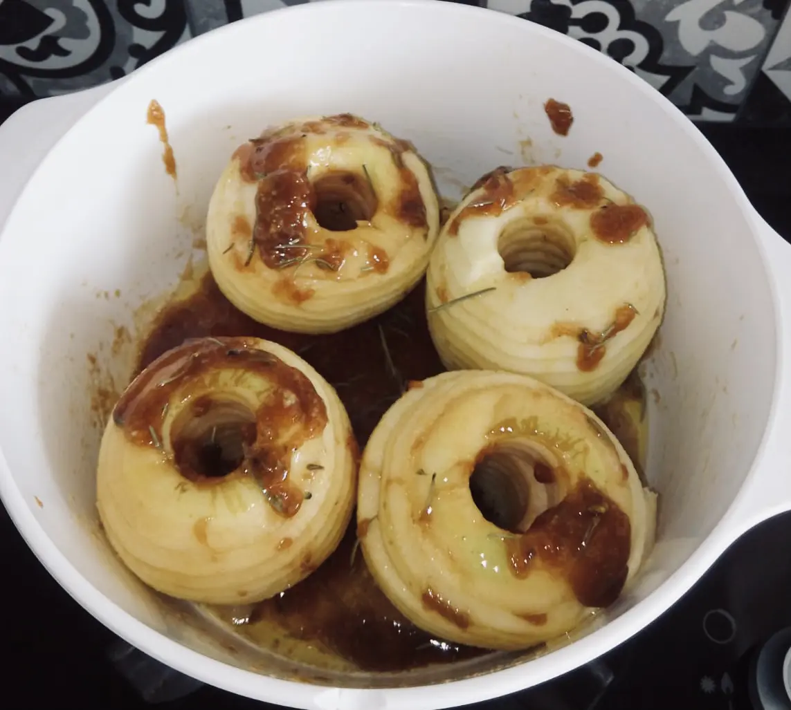 Pommes recouvertes de caramel au romarin Bio