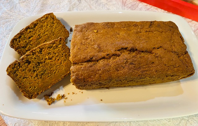 Cake aux carottes et au gingembre