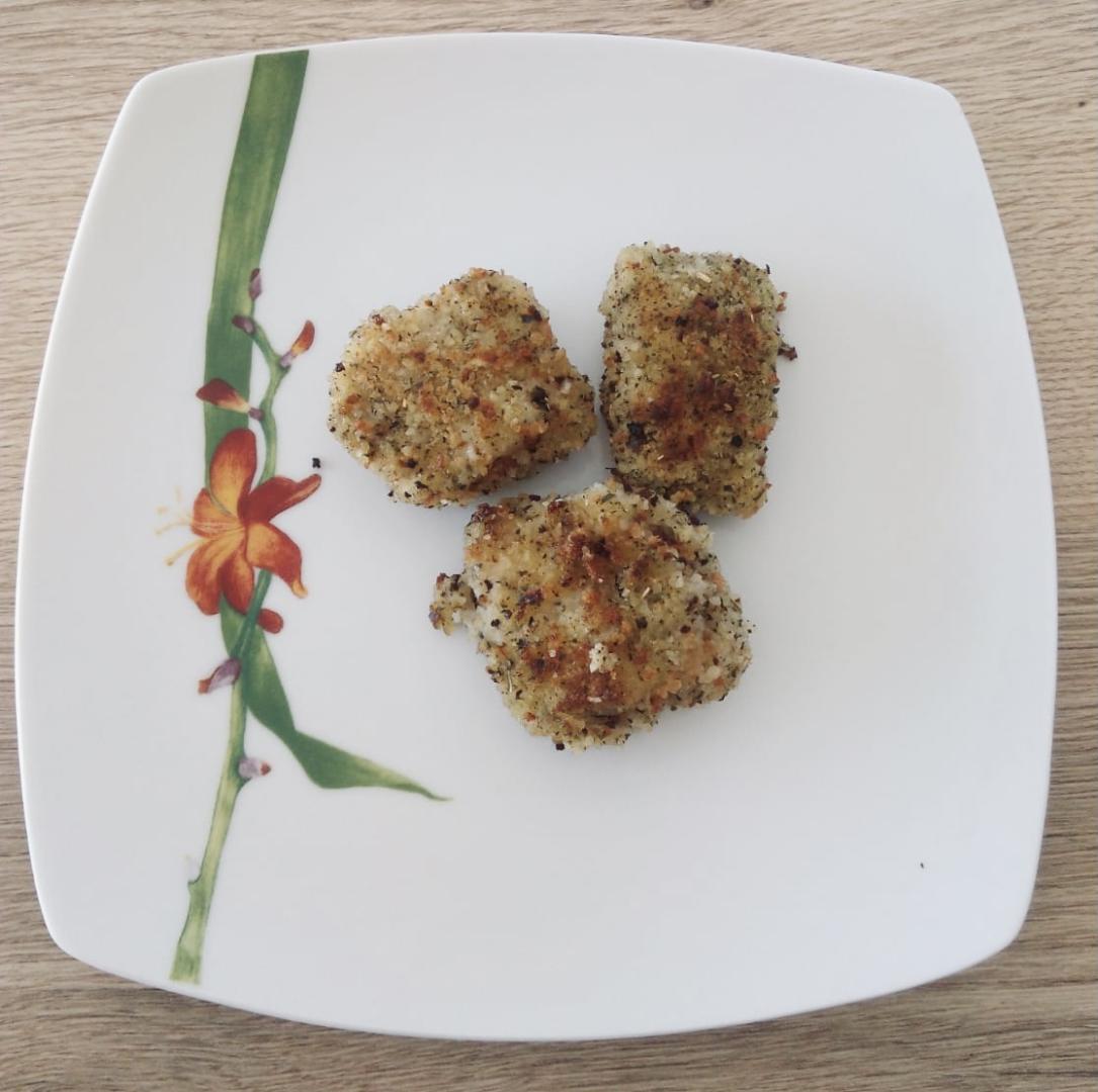 Nuggets de poisson au basilic Bio prêts à déguster