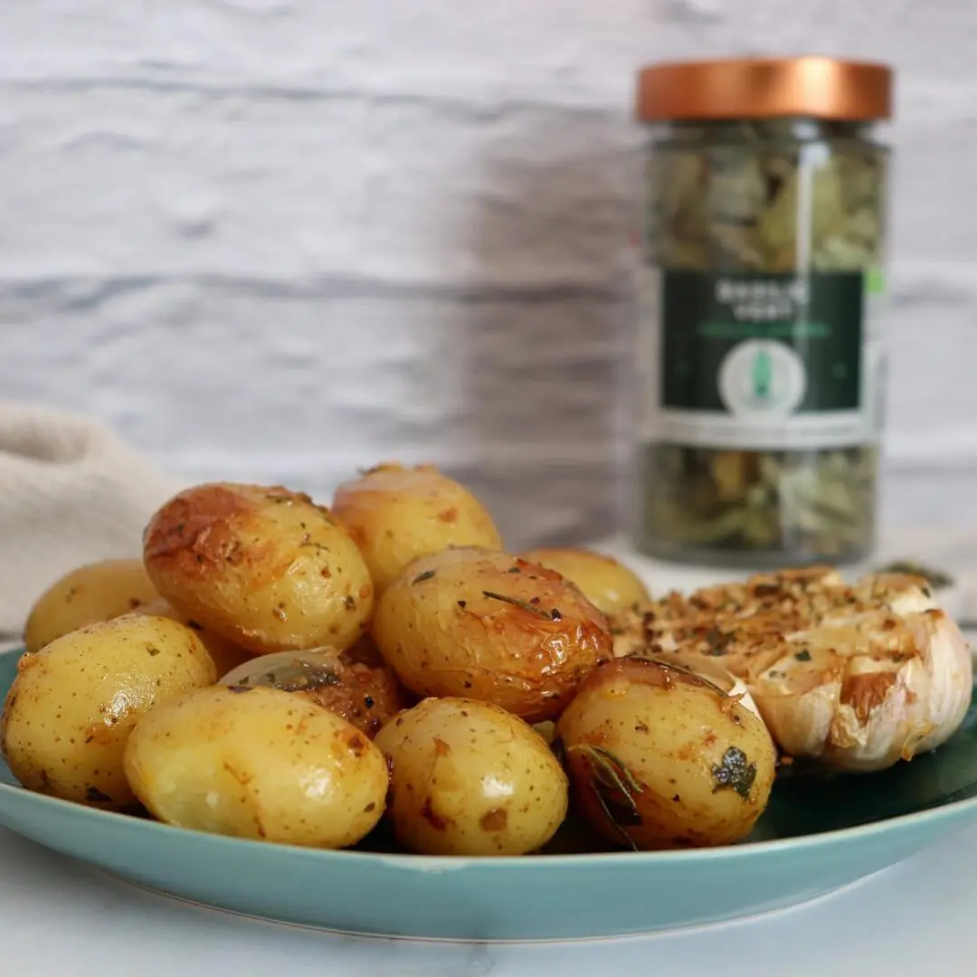 Pommes de terre au basilic bio
