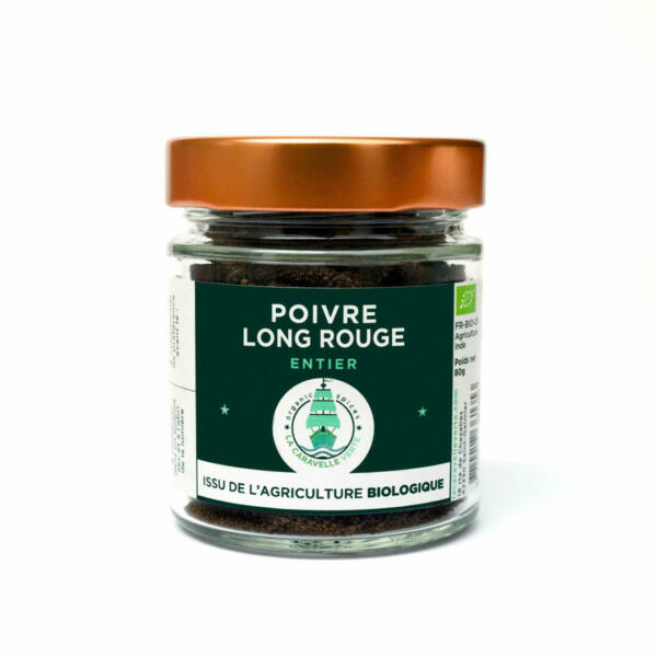 Poivre long rouge Bio bocal