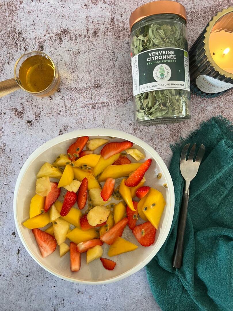 salade fruits et citronnelle Bio
